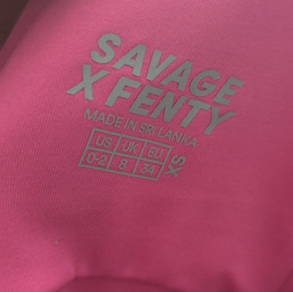 New savage and Fenty hotline jumpsuit size xs perfect condition - Picture 3 of 3